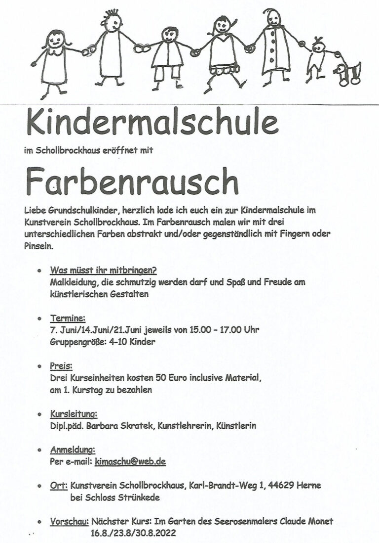 Read more about the article Kindermalschule