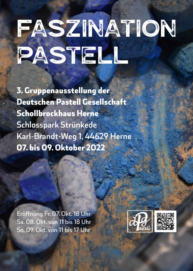 Read more about the article 07.-09.10.22 – Gemeinschaftsausstellung der Deutschen Pastell Gesellschaft