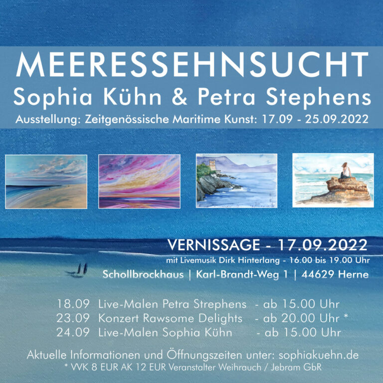 Read more about the article Meeressehnsucht – 17. 09 bis 25.09.2022