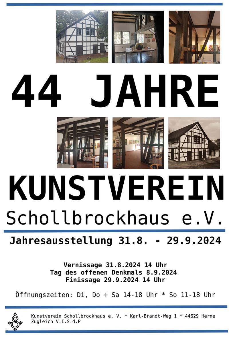 Jahresausstellung 44 Jahre Kunstverein Schollbrockhaus