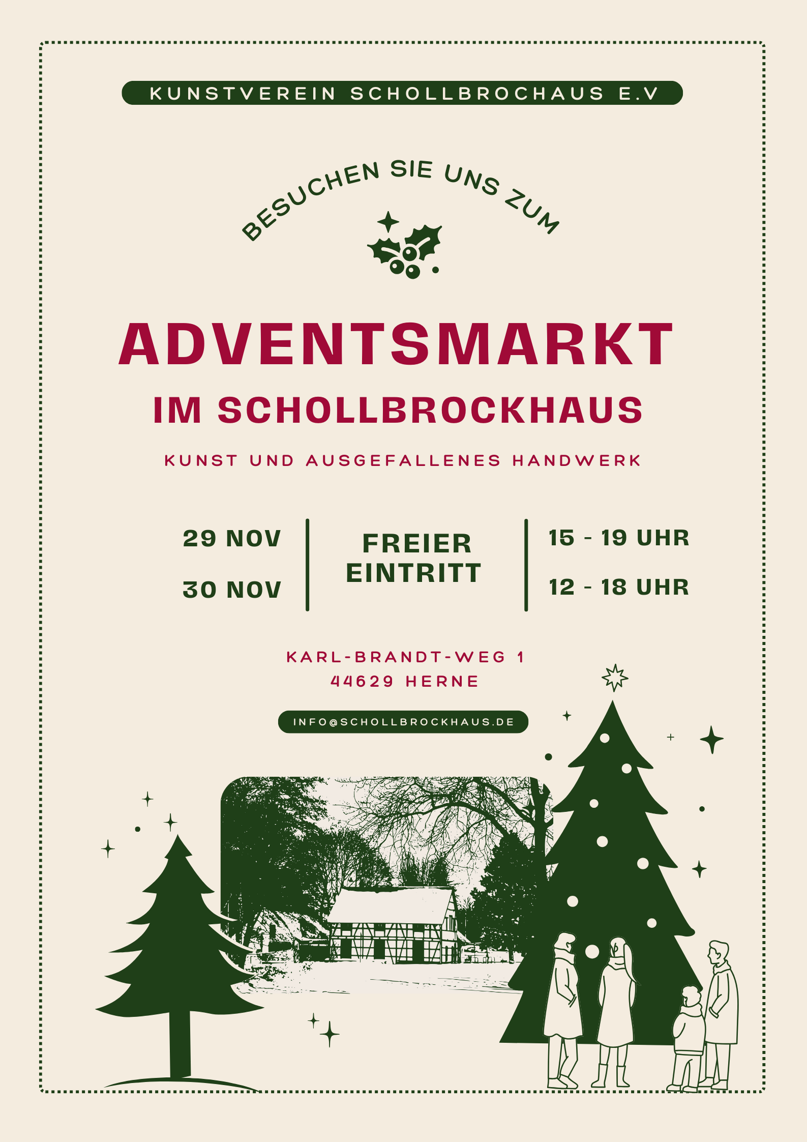 Adventsmarkt im Schollbrockhaus