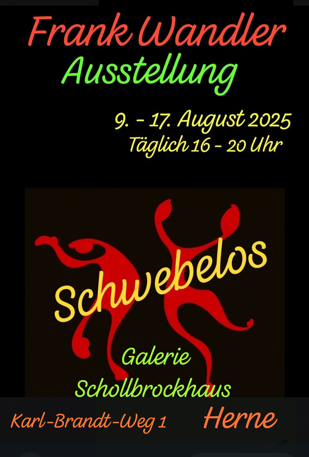Frank Wandler, Ausstellung